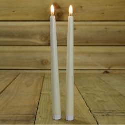 LED ilga žvakė "Liepsna" (Šiltai balta)