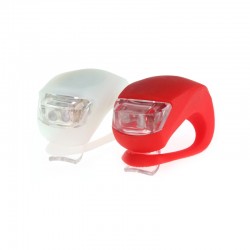 LED dviračio žibintai (Raudonas ir baltas)