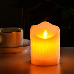 LED šviečianti žvakė (Didelė, šiltai balta)