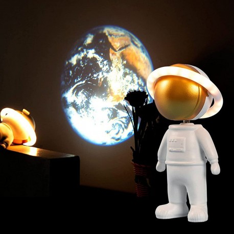 LED naktinė lemputė - projektorius "Astronautas"