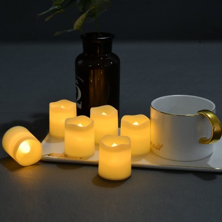 LED šviečianti žvakė "Liepsna" (Šiltai balta)