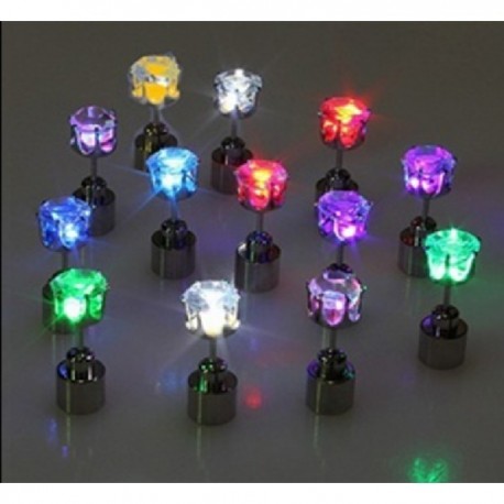 LED šviečiantys auskarai "Diamond"