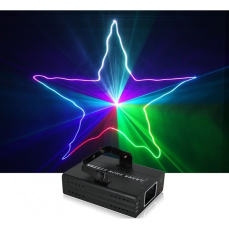 Lazerinis projektorius (RGB, 680mW)